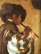 Hendrick Terbrugghen The Flute Player oil painting reproduction